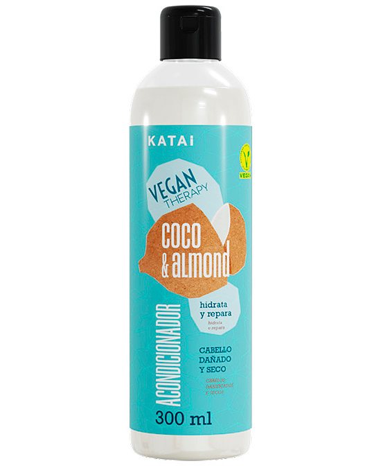 Comprar online Comprar online Katai Vegan Therapy Coconut & Almond Acondicionador 300 ml - Stock disponible Envío 24 hrs en la tienda alpel.es - Peluquería y Maquillaje