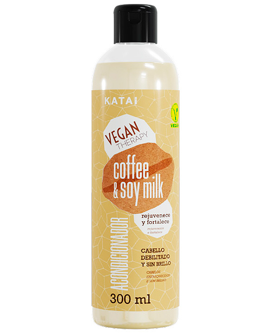 Comprar online Katai Vegan Therapy Coffee & Soy Milk Acondicionador 300 ml - Stock disponible Envío 24 hrs en la tienda alpel.es - Peluquería y Maquillaje