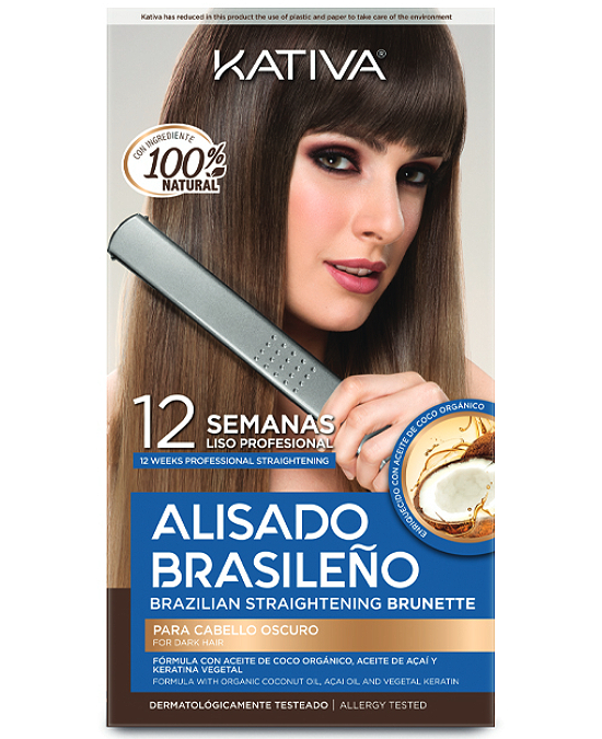 Comprar online Kativa Kit Alisado Brasileño Cabello Oscuro en la tienda alpel.es - Peluquería y Maquillaje