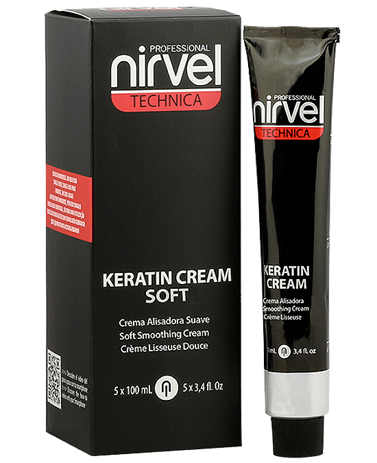 Comprar online nirvel technica keratin cream soft 5 x 100 ml en la tienda alpel.es - Peluquería y Maquillaje