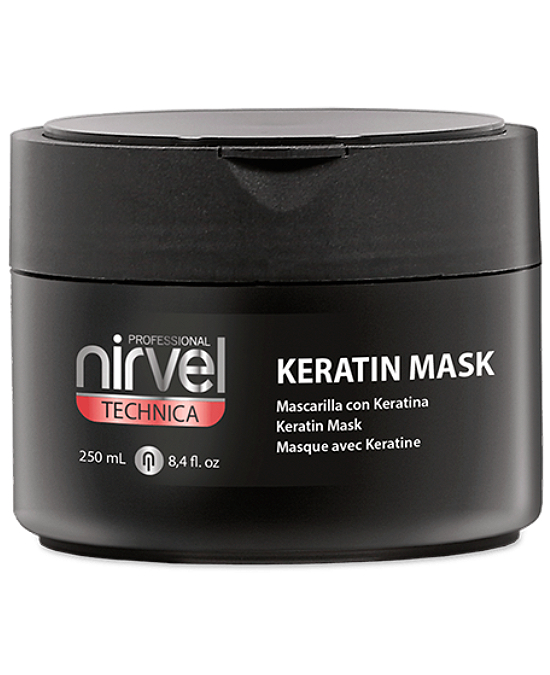 Comprar online nirvel technica keratin mask 250 ml en la tienda alpel.es - Peluquería y Maquillaje