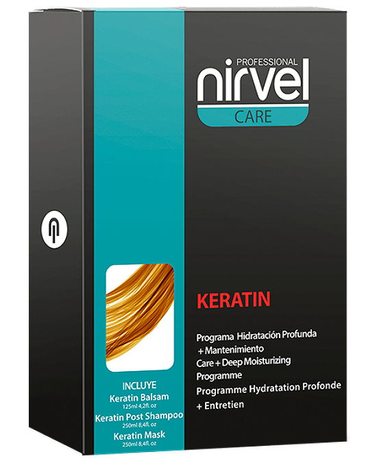 Comprar online nirvel care keratin pack en la tienda alpel.es - Peluquería y Maquillaje