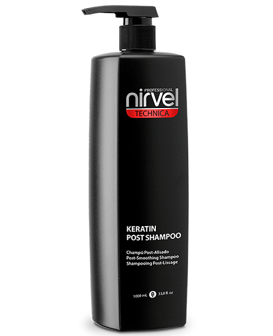 Comprar online nirvel technica keratin post shampoo 1000 ml en la tienda alpel.es - Peluquería y Maquillaje