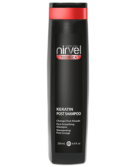 Comprar online nirvel technica keratin post shampoo 250 ml en la tienda alpel.es - Peluquería y Maquillaje