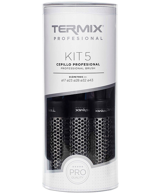 Kit 5 Cepillos Profesionales Termix - Precio barato Envío 24 hrs - Alpel