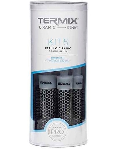 Kit 5 Cepillos Termix Ceramic - Precio barato Envío 24 hrs - Alpel