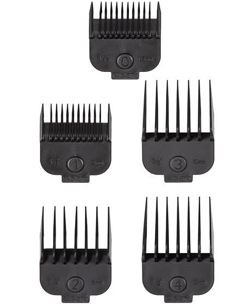 Compra online el Kit 5 Peines Magnéticos Compatibles Wahl en la tienda de la peluquería Alpel Compra online el Kit 5 Peines Magnéticos Compatibles Wahl en la tienda de la peluquería Alpel
