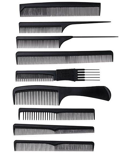 Comprar Kit de 9 Peines para peluquería online en la tienda de Alpel