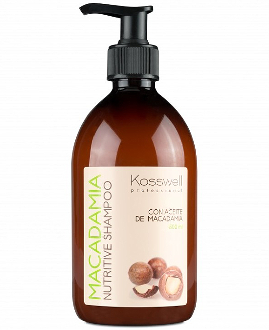 Comprar Kosswell Macadamia Nutritive Shampoo 500 ml online en la tienda Alpel