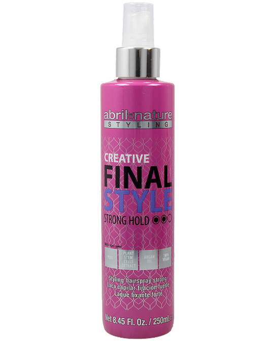 Comprar online Laca Creative Final Style Strong Hold Abril et Nature Styling 250 ml en la tienda alpel.es - Peluquería y Maquillaje