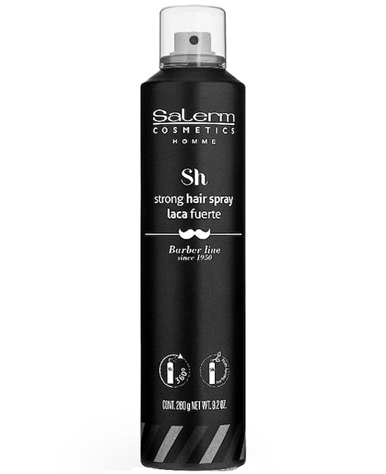 ComprarLaca Fijación Fuerte Salerm Homme 300 ml en la tienda de la peluquería