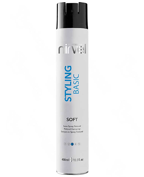 Comprar online Laca Spray Basic Soft Nirvel Styling 400 ml en la tienda alpel.es - Peluquería y Maquillaje Comprar online Laca Spray Basic Soft Nirvel Styling 400 ml en la tienda alpel.es - Peluquería y Maquillaje