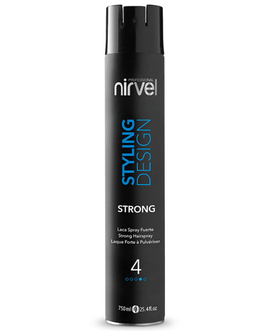 Comprar online Laca Spray Strong Nirvel Styling 750 ml en la tienda alpel.es - Peluquería y Maquillaje