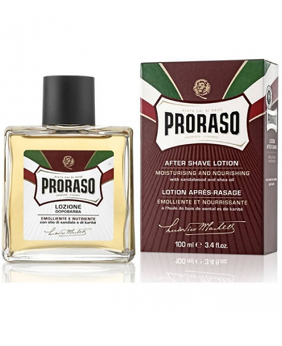 Loción After-Shave Sándalo y Manteca de Karité Proraso - Compra a precio barato - Alpel