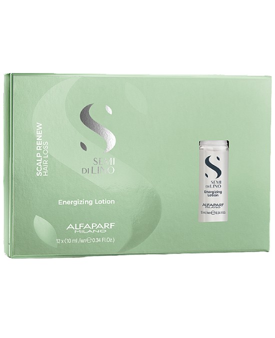 Comprar online Loción Cabello Scalp Renew Energizing Lotion Alfaparf Semi Di Lino 12 unid x 10 ml en la tienda alpel.es - Peluquería y Maquillaje