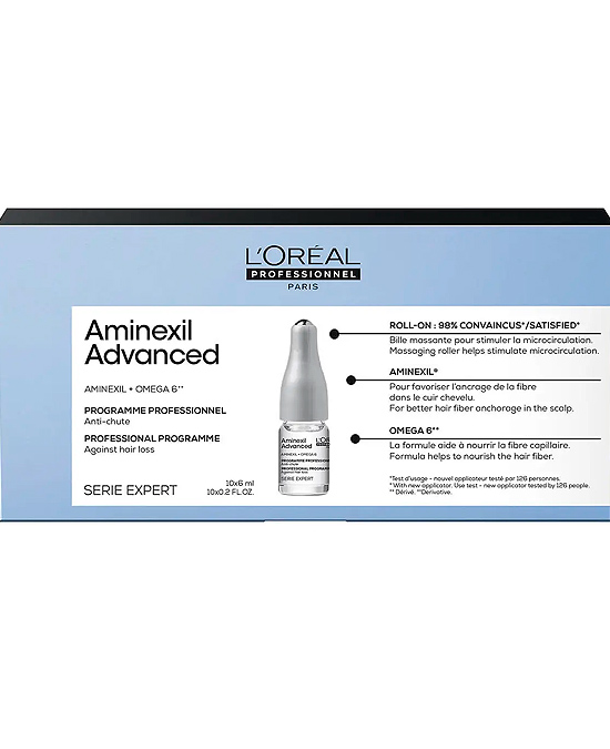 Comprar L´Oreal Expert Aminexil Advanced Omega 6 Anticaida 10 X 6 ml online en la tienda Alpel