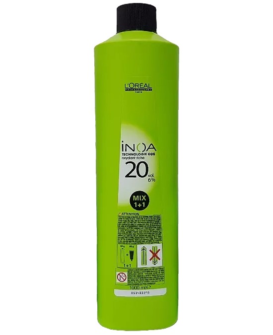 Comprar L´Oreal Inoa Oxidant 1+1 Mix 20 Vol 1000 ml online en la tienda Alpel