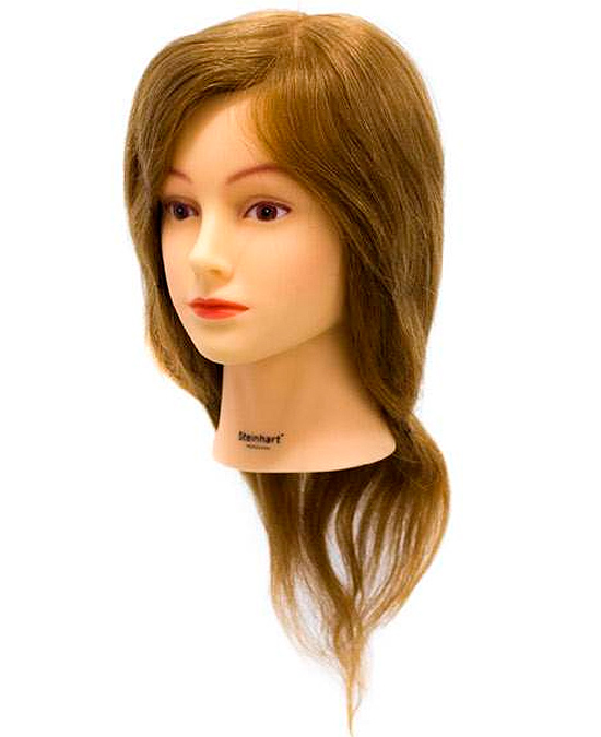 Comprar Maniqui Cabeza Cabello Humano 45 cm online en la tienda Alpel