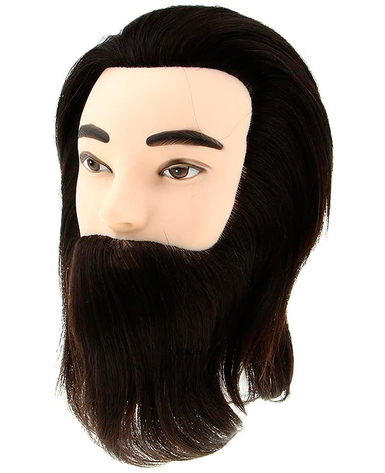 Compra online el maniquí cabello sintético y barba en la tienda de la peluquería Alpel