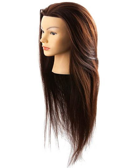 Comprar Maniqui Cabeza Cabello Sintético 65 cm online en la tienda Alpel