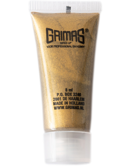 Comprar online Maquillaje Líquido Grimas 702 Dorado Perlado 8 ml - Stock disponible Envío 24 hrs en la tienda alpel.es - Peluquería y Maquillaje