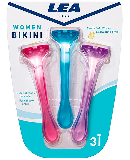 Comprar online Maquinilla de Depilar LEA Women Bikini 3 Unid - Comprar online en Alpel en la tienda alpel.es - Peluquería y Maquillaje