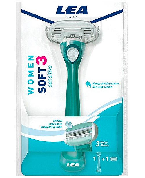 Comprar online Maquinilla de Depilar LEA Women Soft 3 - Comprar online en Alpel en la tienda alpel.es - Peluquería y Maquillaje Comprar online Maquinilla de Depilar LEA Women Soft 3 - Comprar online en Alpel en la tienda alpel.es - Peluquería y Maquillaje