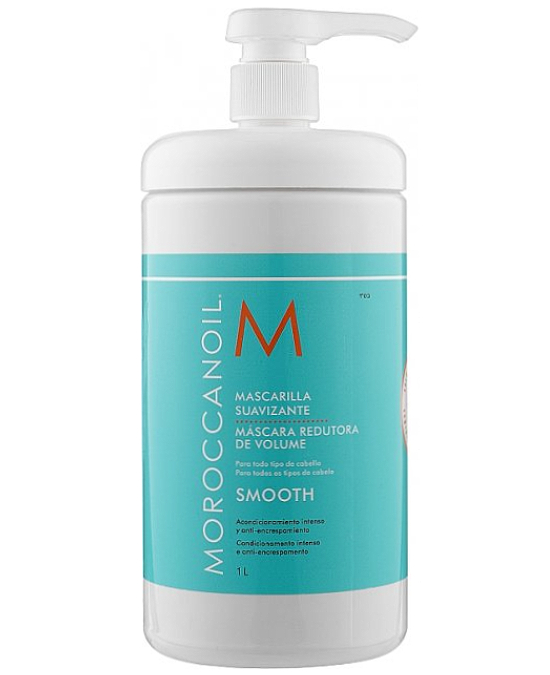 Comprar online Mascarilla Antiencrespamiento Moroccanoil Smooth 1000 ml en la tienda alpel.es - Peluquería y Maquillaje