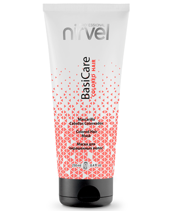 Comprar online nirvel basicare colored hair mask 250 ml en la tienda alpel.es - Peluquería y Maquillaje