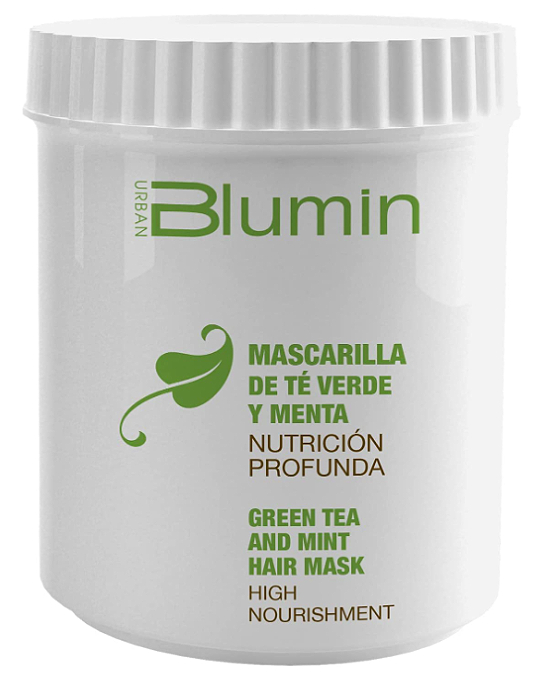 Comprar online Mascarilla Capilar Té Verde y Menta 700 ml Urban Blumin en la tienda alpel.es - Peluquería y Maquillaje