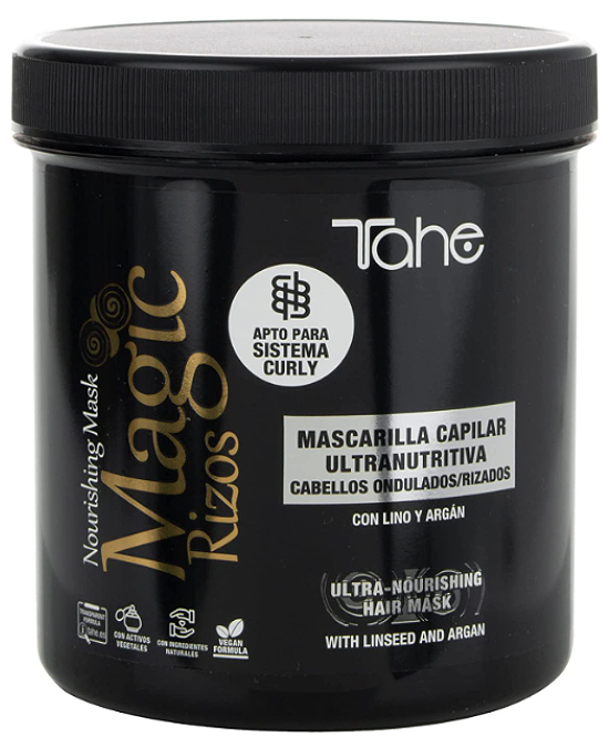 Comprar online Mascarilla Capilar Ultra Nutritiva 700 ml Tahe Magic Rizos en la tienda alpel.es - Peluquería y Maquillaje