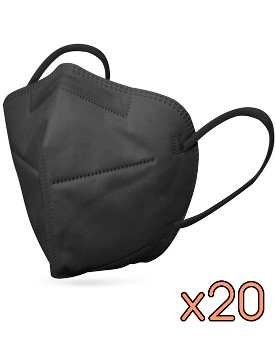 Mascarilla FFP2 Negra Caja 20 unid - Comprar online Disponible en Stock desde España Mascarilla FFP2 Negra Caja 20 unid - Comprar online Disponible en Stock desde España