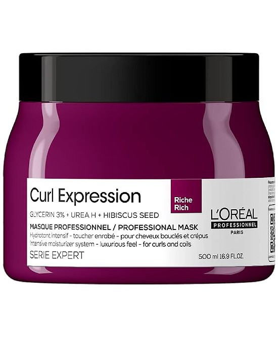 Comprar online Comprar Mascarilla L´Oreal Curl Expression Rich Hidratación Intensiva 500 ml en la tienda alpel.es - Peluquería y Maquillaje