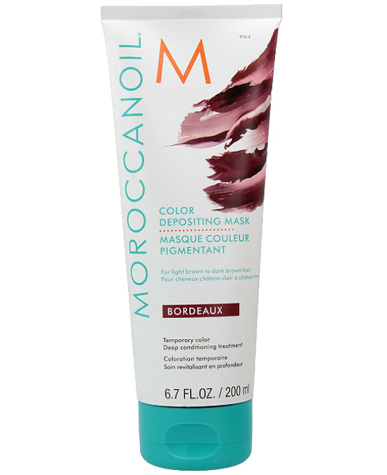 Comprar online Mascarilla Moroccanoil Color Depositing Bordeaux 200 ml en la tienda alpel.es - Peluquería y Maquillaje