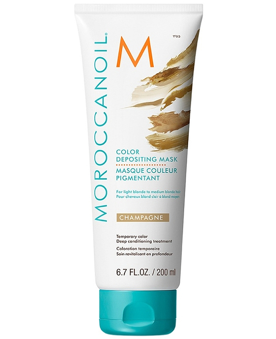 Comprar online Mascarilla Moroccanoil Color Depositing Champagne 200 ml en la tienda alpel.es - Peluquería y Maquillaje