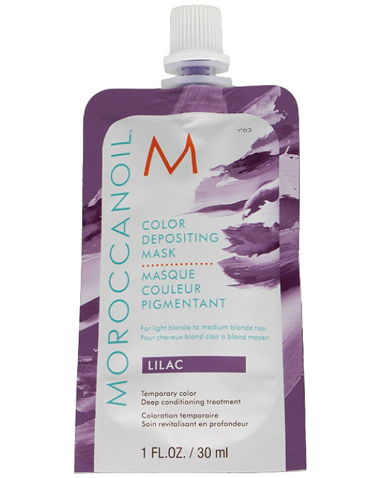 Comprar online Mascarilla Moroccanoil Color Depositing Lilac 30 ml en la tienda alpel.es - Peluquería y Maquillaje