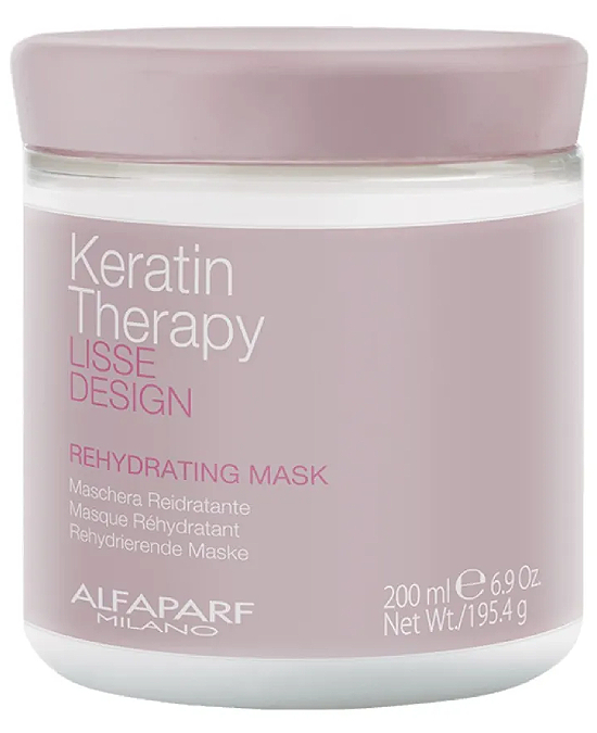 Comprar online Mascarilla Rehydrating Mask Alfaparf Lisse Design Keratin Therapy 200 ml en la tienda alpel.es - Peluquería y Maquillaje