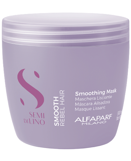 Comprar online Mascarilla Smoothing Alfaparf Semi Di Lino 500 ml en la tienda alpel.es - Peluquería y Maquillaje