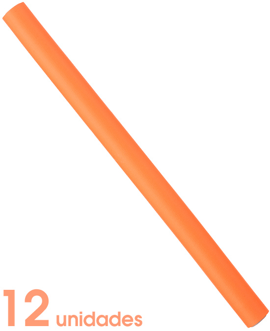 Moldeador Papillots 24 x 1.6 cm Naranjas - Precio barato Envío 24 hrs - Alpel