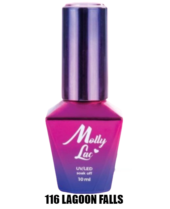 Comprar online Molly Esmalte Semipermanente 10 ml Lagoon Falls a precio barato en Alpel. Stock real entrega 24 horas