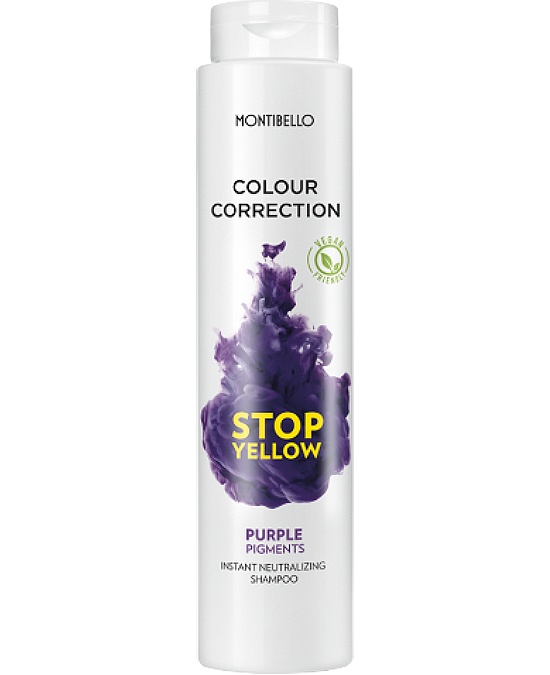 Comprar Montibello Colour Correction Stop Yellow Champú 300 ml online en la tienda Alpel