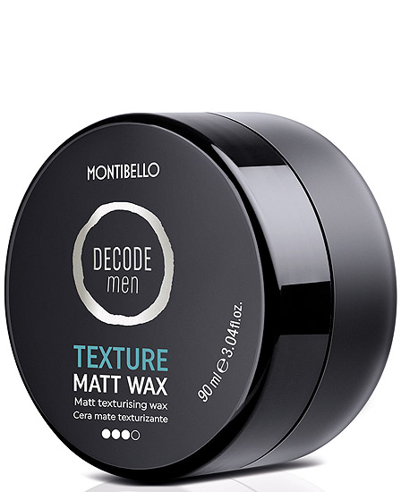 Montibello Decode Texture Men Matt Wax Cera Mate 90 ml