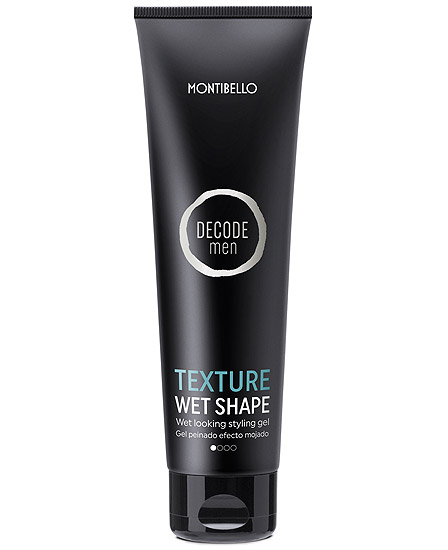 Montibello Decode Texture Men Wet Shape Gel Efecto Mojado 150 ml Montibello Decode Texture Men Wet Shape Gel Efecto Mojado 150 ml