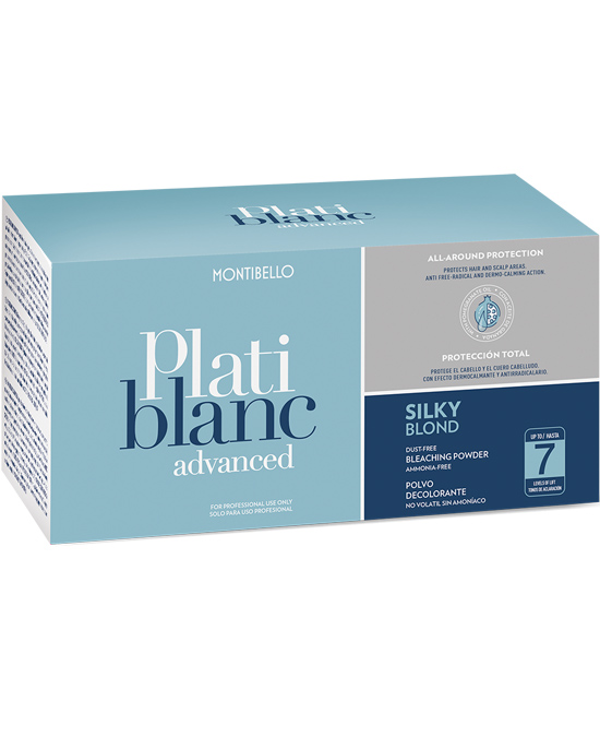 Montibello Decoloración Platiblanc Silky Blond 2 x 500 gr Caja