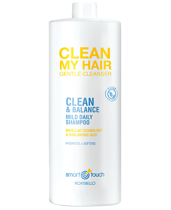 Comprar online Montibello Smart Touch Clean My Hair Shampoo 1000 ml a precio barato en la tienda Alpel