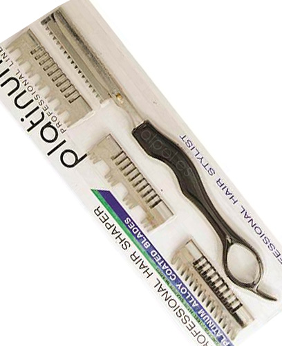 Comprar Navaja Platinum Hair Shaper Con 4 Peines online en la tienda Alpel