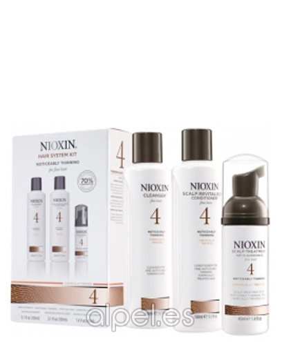 Comprar Nioxin Kit Sistema 4 Cabello Coloreado Muy Débil Fino online en la tienda Alpel Comprar Nioxin Kit Sistema 4 Cabello Coloreado Muy Débil Fino online en la tienda Alpel