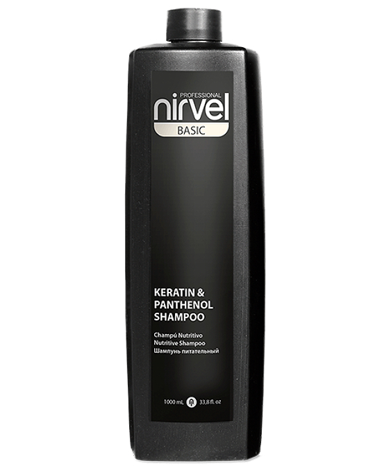 Comprar online nirvel basic keratin & panthenol shampoo 1000 ml en la tienda alpel.es - Peluquería y Maquillaje