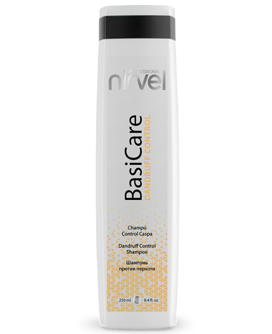 Comprar online nirvel basicare dandruff control shampoo 250 ml en la tienda alpel.es - Peluquería y Maquillaje