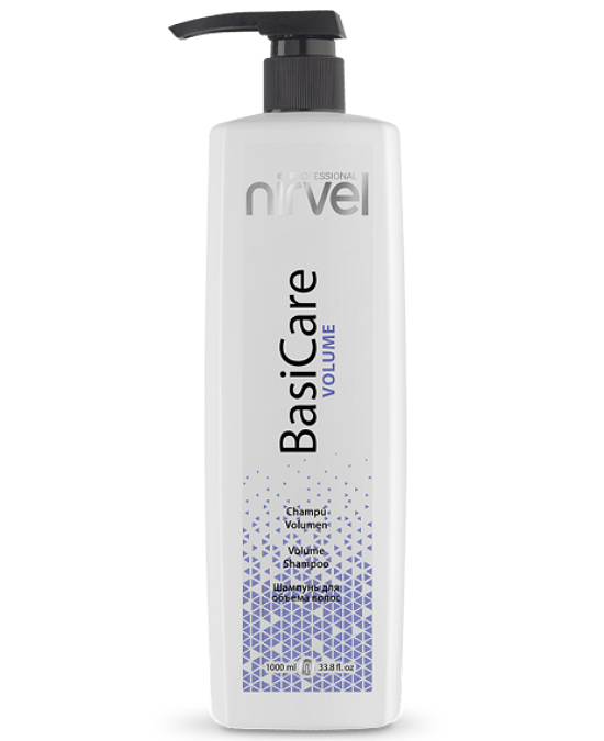 Comprar online nirvel basicare volume shampoo 1000 ml en la tienda alpel.es - Peluquería y Maquillaje